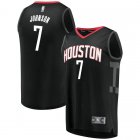 Camiseta Joe Johnson 7 Houston Rockets Statement Edition Negro Hombre